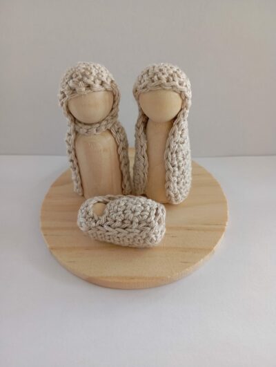 Nacimiento crochet (10cmx8cm)