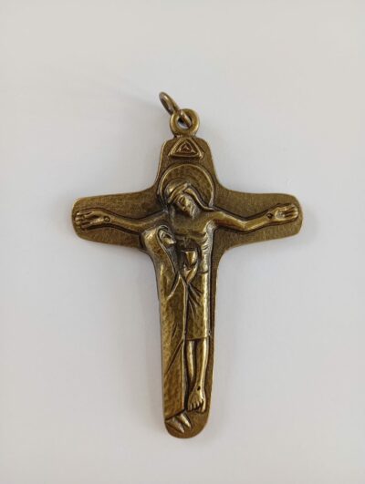 Cruz de la Unidad de color dorado (8cmx6cm)
