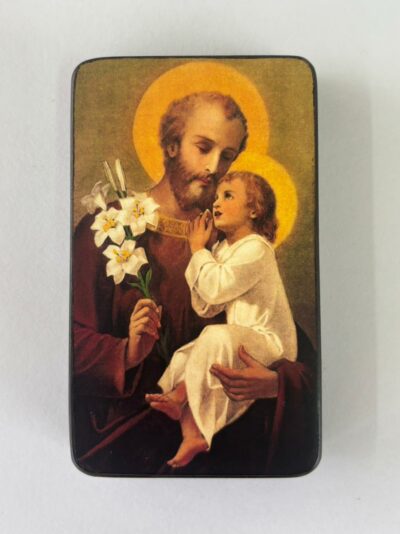 Icono San José de madera 11cmx6cm